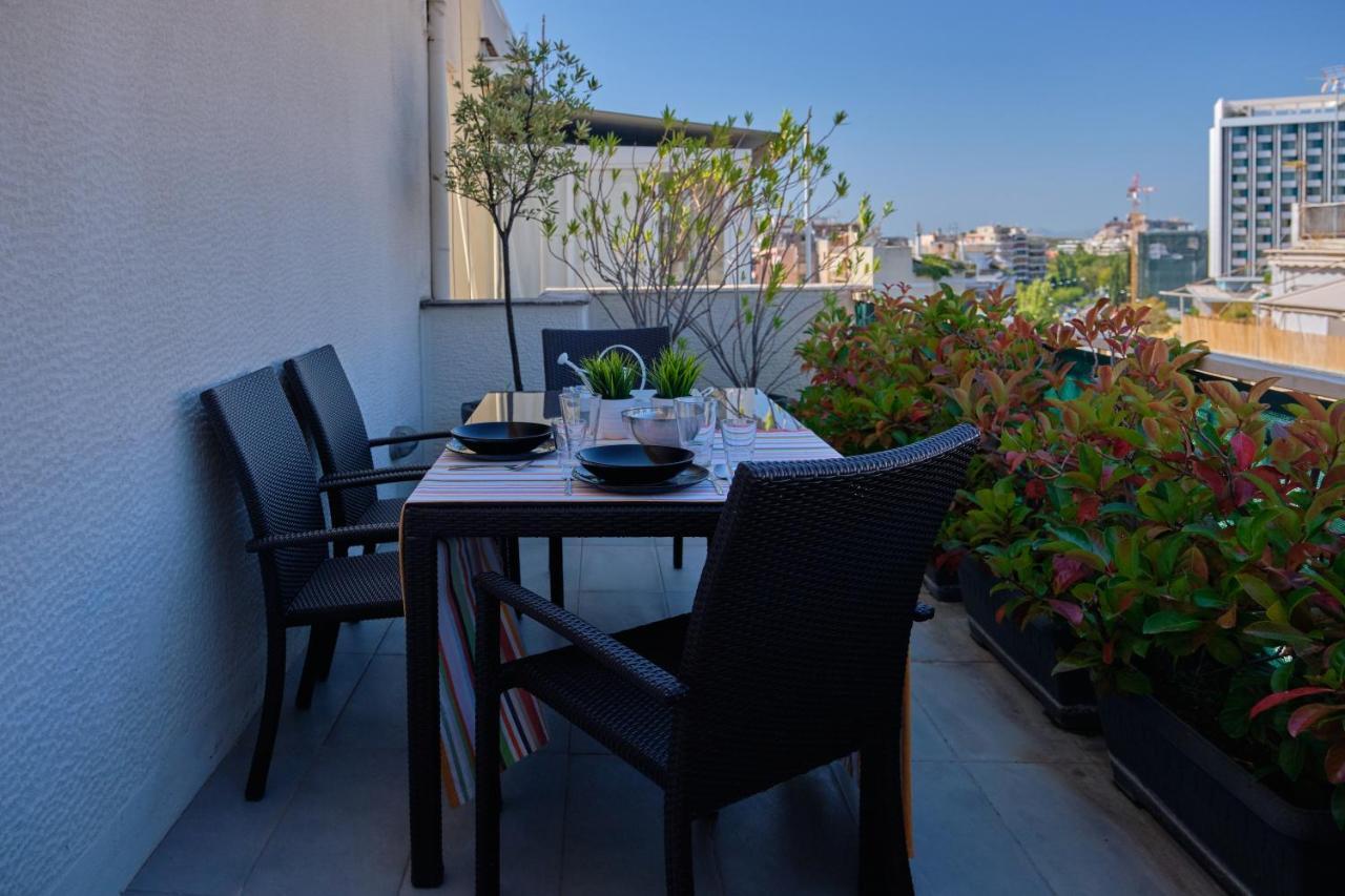 Homz Ah03 Penthouse Studio Hilton Area Атина Екстериор снимка