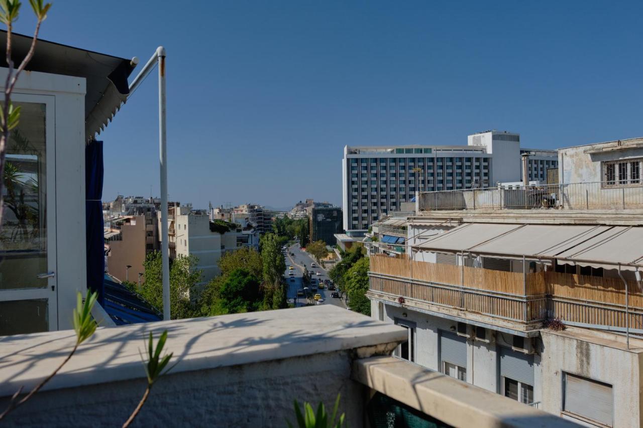 Homz Ah03 Penthouse Studio Hilton Area Атина Екстериор снимка