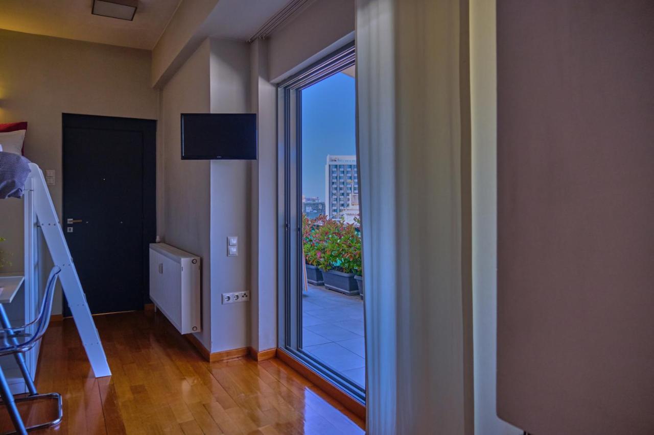 Homz Ah03 Penthouse Studio Hilton Area Атина Екстериор снимка